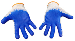 Rękawice wampirki XL niebieskie (10 par)