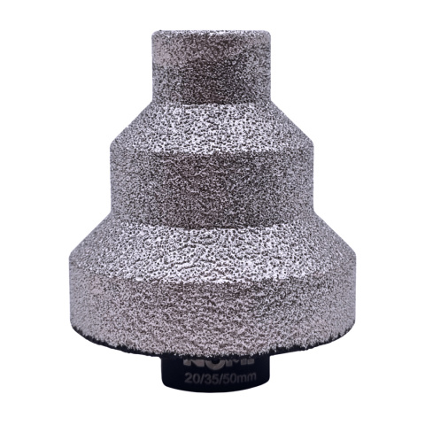Frez diamentowy stopniowy 20-35-50mm M14 NOMI Frez diamentowy stopniowy 20-35-50mm M14 NOMI