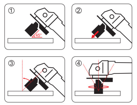 Frez diamentowy stopniowy 20-35-50mm M14 NOMI Frez diamentowy stopniowy 20-35-50mm M14 NOMI
