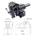 Imadło ślusarskie wielofunkcyjne 3D 150mm z kowadłem NOMI