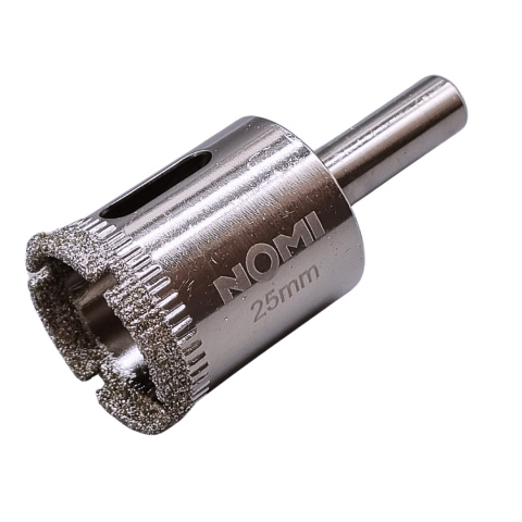 Otwornica diamentowa galwaniczna 25mm NOMI Otwornica diamentowa galwaniczna 25mm NOMI