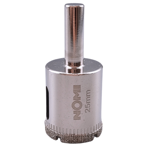 Otwornica diamentowa galwaniczna 25mm NOMI Otwornica diamentowa galwaniczna 25mm NOMI