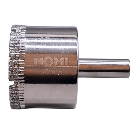 Otwornica diamentowa galwaniczna 40mm NOMI Otwornica diamentowa galwaniczna 40mm NOMI