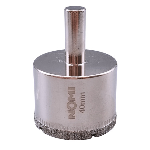 Otwornica diamentowa galwaniczna 40mm NOMI Otwornica diamentowa galwaniczna 40mm NOMI