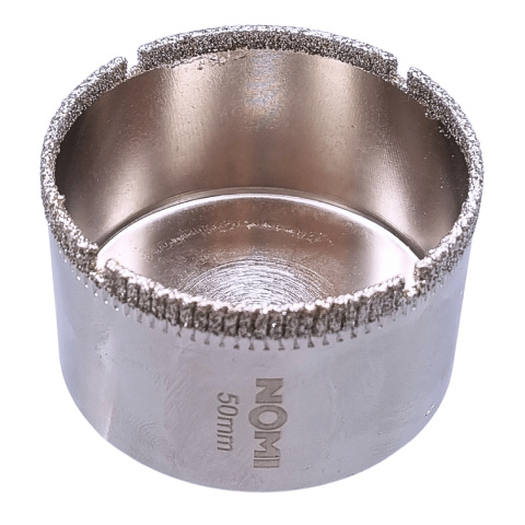 Otwornica diamentowa galwaniczna 50mm NOMI Otwornica diamentowa galwaniczna 50mm NOMI