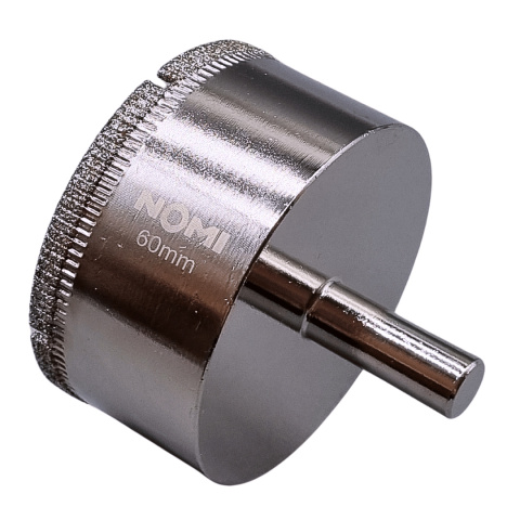 Otwornica diamentowa galwaniczna 60mm NOMI Otwornica diamentowa galwaniczna 60mm NOMI
