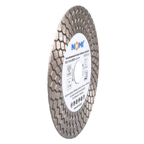 Tarcza diamentowa HEXAGON 125x1,6x25/25 NOMI Tarcza diamentowa HEXAGON 125x1,6x25/25 NOMI