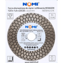 Tarcza diamentowa HEXAGON 125x1,6x25/25 NOMI