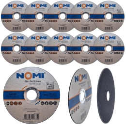 Tarcza do cięcia metalu 125 x 1,0 mm do stali nierdzewnej Inox NOMI 10 szt.
