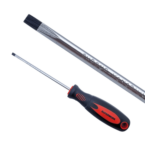 Wkrętak płaski SL 4,0x100 SUPERWORK Wkrętak płaski SL 4,0x100 SUPERWORK