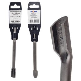 Dłuto SDS-Plus Kanałowe 22 x 250 mm do Rowków Przewodów Betonu stal Cr-Mo +