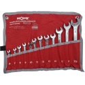 Komplet kluczy płasko-oczkowych 12szt. 6-22mm