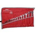 Komplet kluczy płasko-oczkowych 17szt. 6-32mm