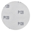 Krążek ścierny 125mm na rzep 20szt. P120