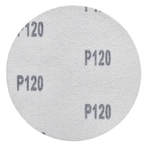 Krążek ścierny 125mm na rzep 20szt. P120 Krążek ścierny 125mm na rzep 20szt. P120