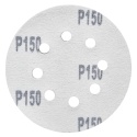 Krążek ścierny 125mm na rzep z 8 otworami 20szt. P150
