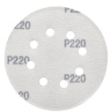Krążek ścierny 125mm na rzep z 8 otworami 20szt. P220