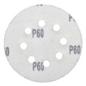 Krążek ścierny 125mm na rzep z 8 otworami 20szt. P60