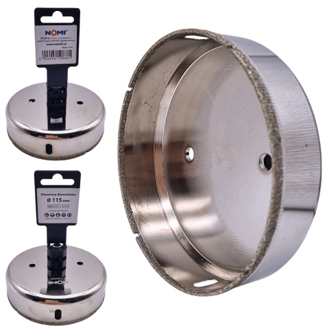 Otwornica diamentowa galwaniczna 115mm NOMI