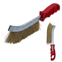 Szczotka druciana ręczna uniwersalna 260x140x40mm