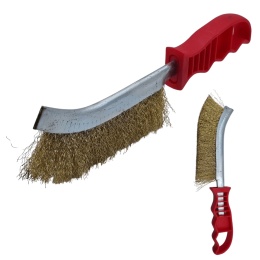 Szczotka druciana ręczna uniwersalna 260x140x40mm