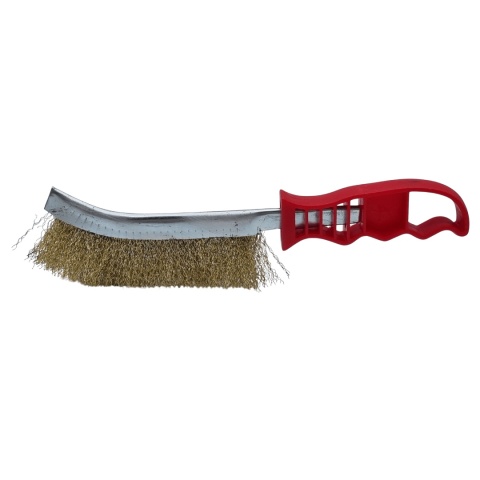 Szczotka druciana ręczna uniwersalna 260x140x40mm Szczotka druciana ręczna uniwersalna 260x140x40mm