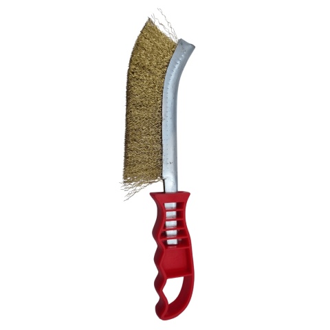 Szczotka druciana ręczna uniwersalna 260x140x40mm Szczotka druciana ręczna uniwersalna 260x140x40mm