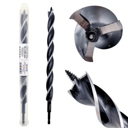 Wiertło do drewna 3-ostrzowe HRC WOOD 18 x 300 mm