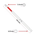 Zestaw 10 sztuk bitów udarowych E6 PH2 x 152mm NOMI