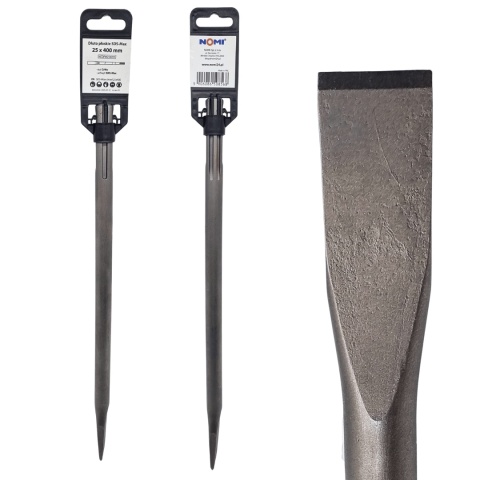 Dłuto SDS MAX 25x400 mm stal Cr-Mo do betonu płytek tynku łopatka