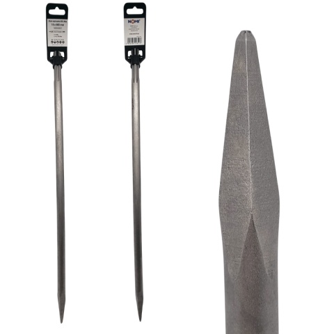 Dłuto SDS MAX Szpicak 18 x 600 mm do Betonu Kamienia Kucia Cr-Mo Mocne