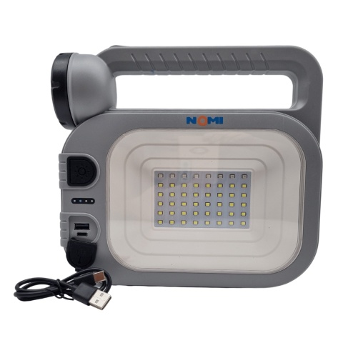 Latarka LED solarna turystyczna 300 lm NOMI
