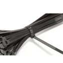 Opaski zaciskowe nylonowe NELSON czarne 8,8x400 100szt