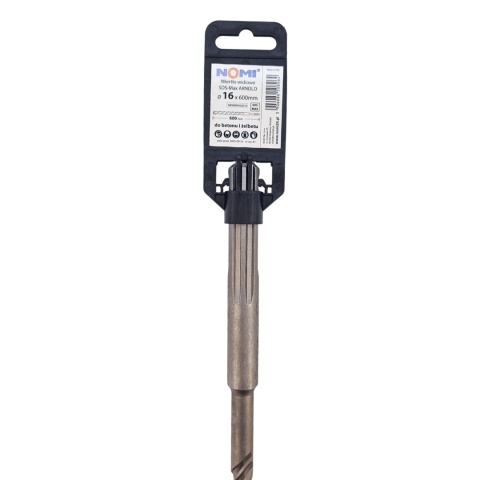 Wiertło widiowe SDS-MAX ARNOLD 16x600mm NOMI
