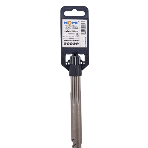 Wiertło widiowe SDS-MAX ARNOLD 22x1000mm NOMI