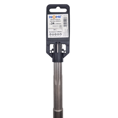 Wiertło widiowe SDS-MAX ARNOLD 24x340mm NOMI