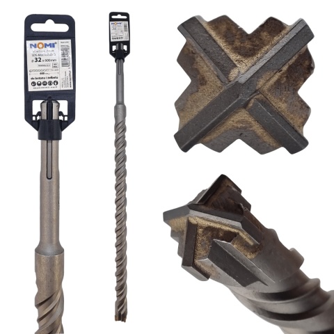 Wiertło widiowe SDS-MAX ARNOLD 32x600mm NOMI