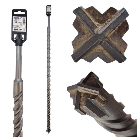 Wiertło widiowe SDS-MAX ARNOLD 35x1000mm NOMI