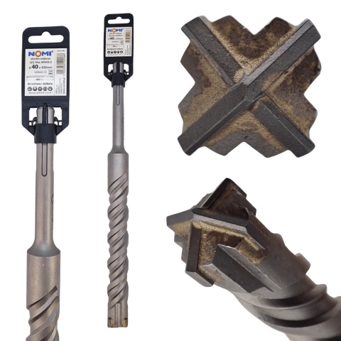 Wiertło widiowe SDS-MAX ARNOLD 40x400mm NOMI