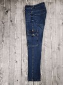 Spodnie cargo jeans L (34)