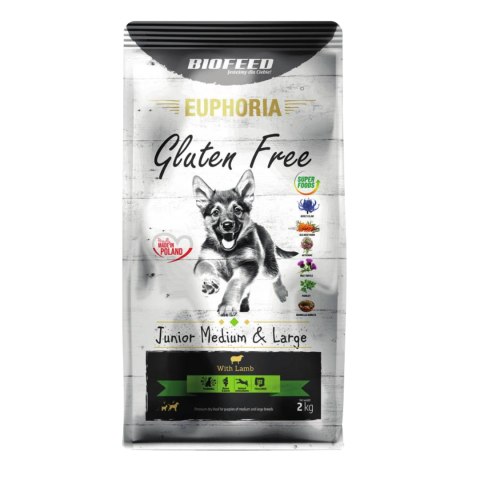 EUPHORIA GLUTEN FREE-SZCZENIĘTA ŚiDR JAGNIĘC. 12KG