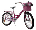 Rower dziecięcy BMX GERMINA 20" GIRL różowy