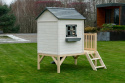 Domek ogrodowy dla dzieci z podestem 60cm