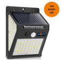 Lampa solarna naścienna LED S-NOVA 250 lm NOMI