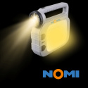 Latarka LED solarna z naświetlaczem S-NOVA 300 lm NOMI