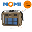 Naświetlacz solarny LED S-NOVA 1000 lm NOMI