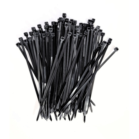 Opaski zaciskowe nylonowe NELSON czarne 3,6x150 100szt