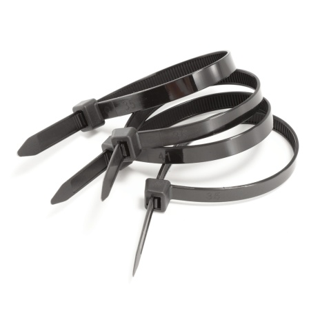 Opaski zaciskowe nylonowe NELSON czarne 3,6x150 100szt